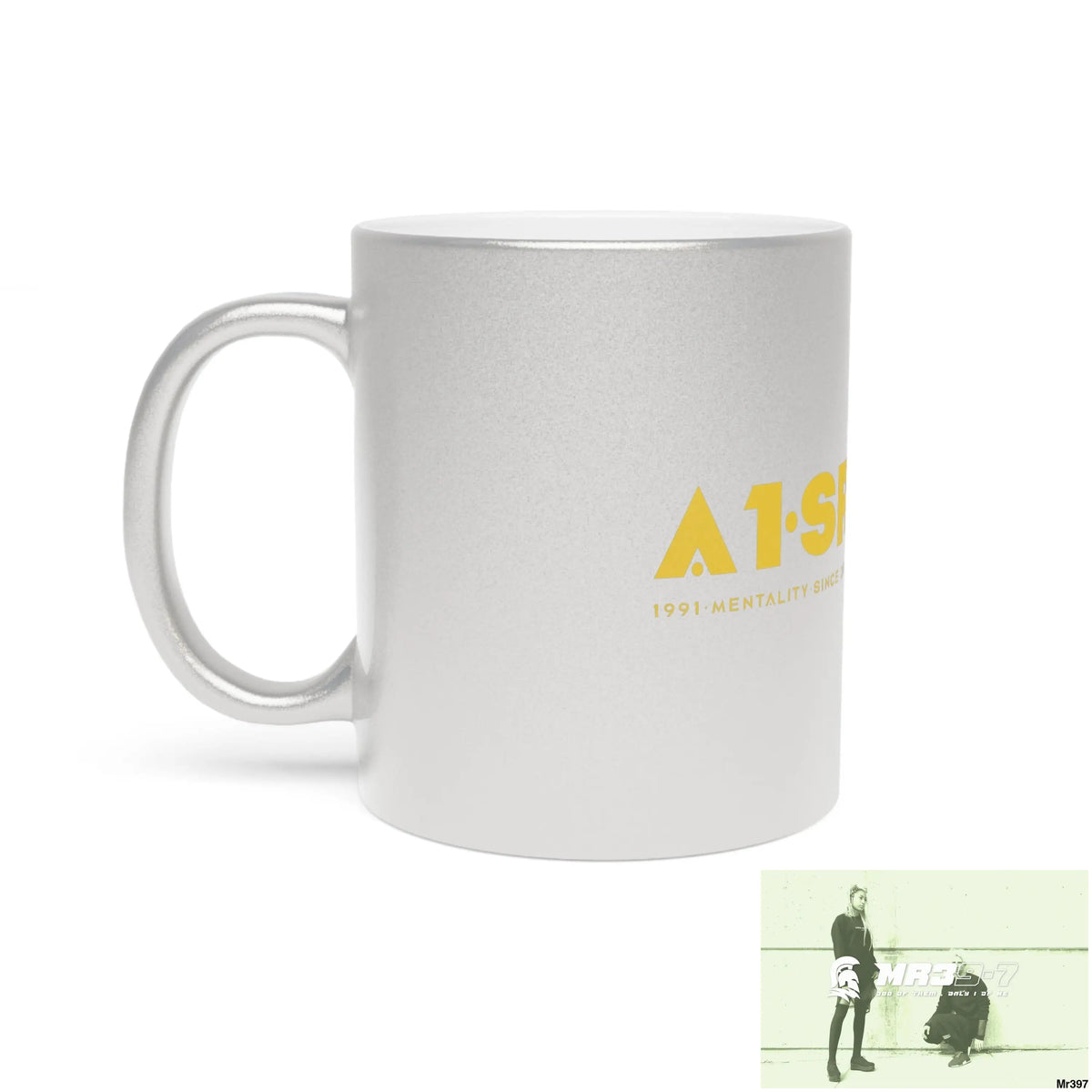 A1-Sparta Metallic Mug (Silver\Gold) Mug