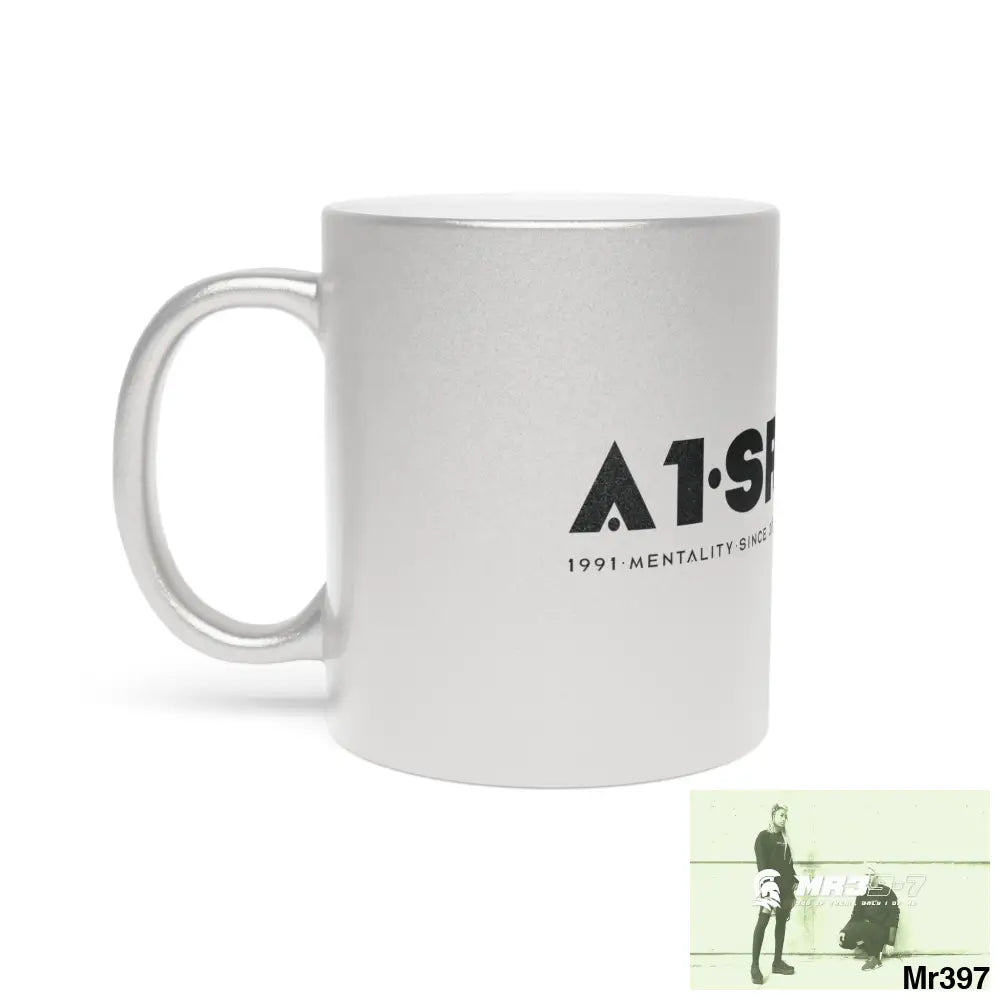 A1-Sparta Metallic Mug (Silver\Gold) Mug