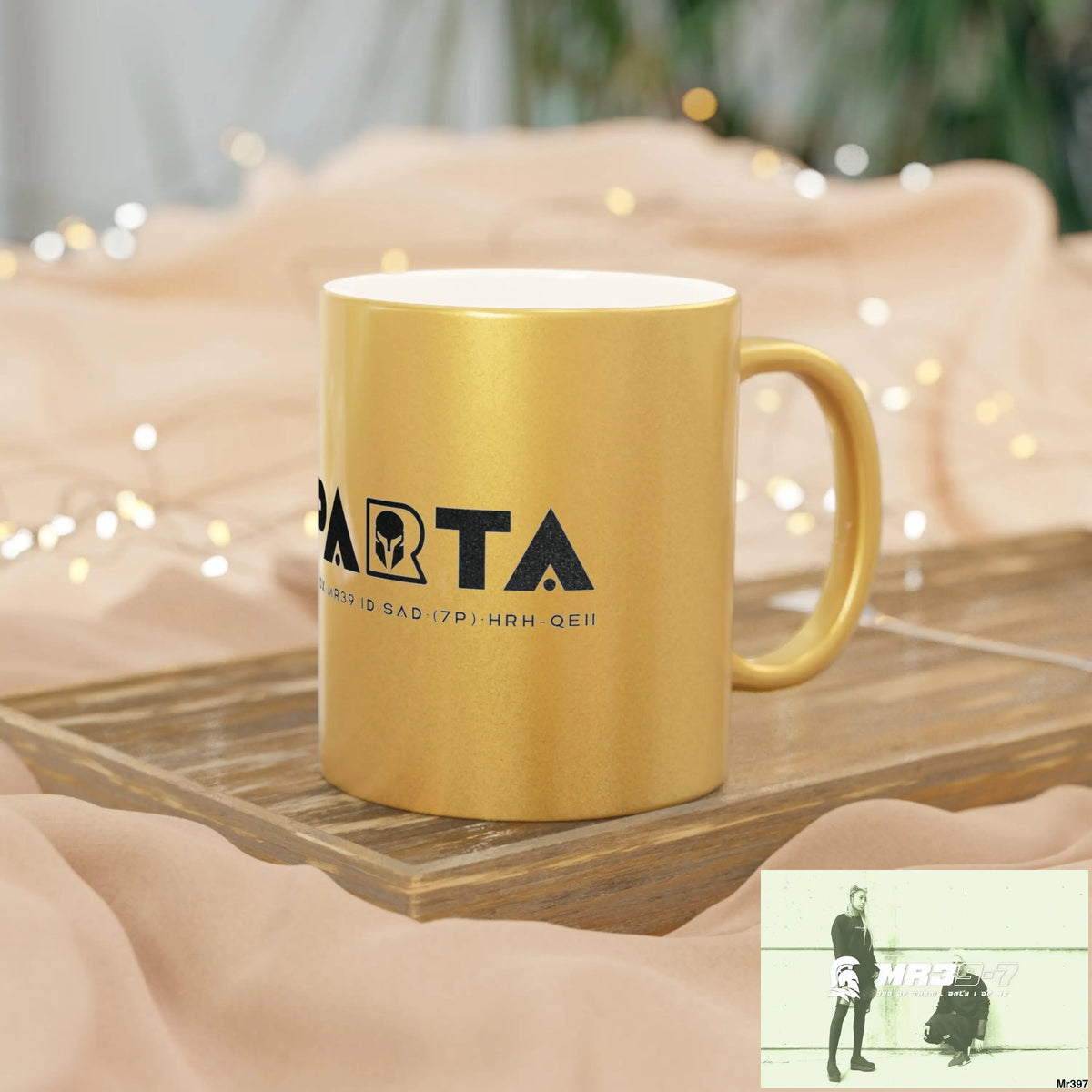 A1-Sparta Metallic Mug (Silver\Gold) Mug
