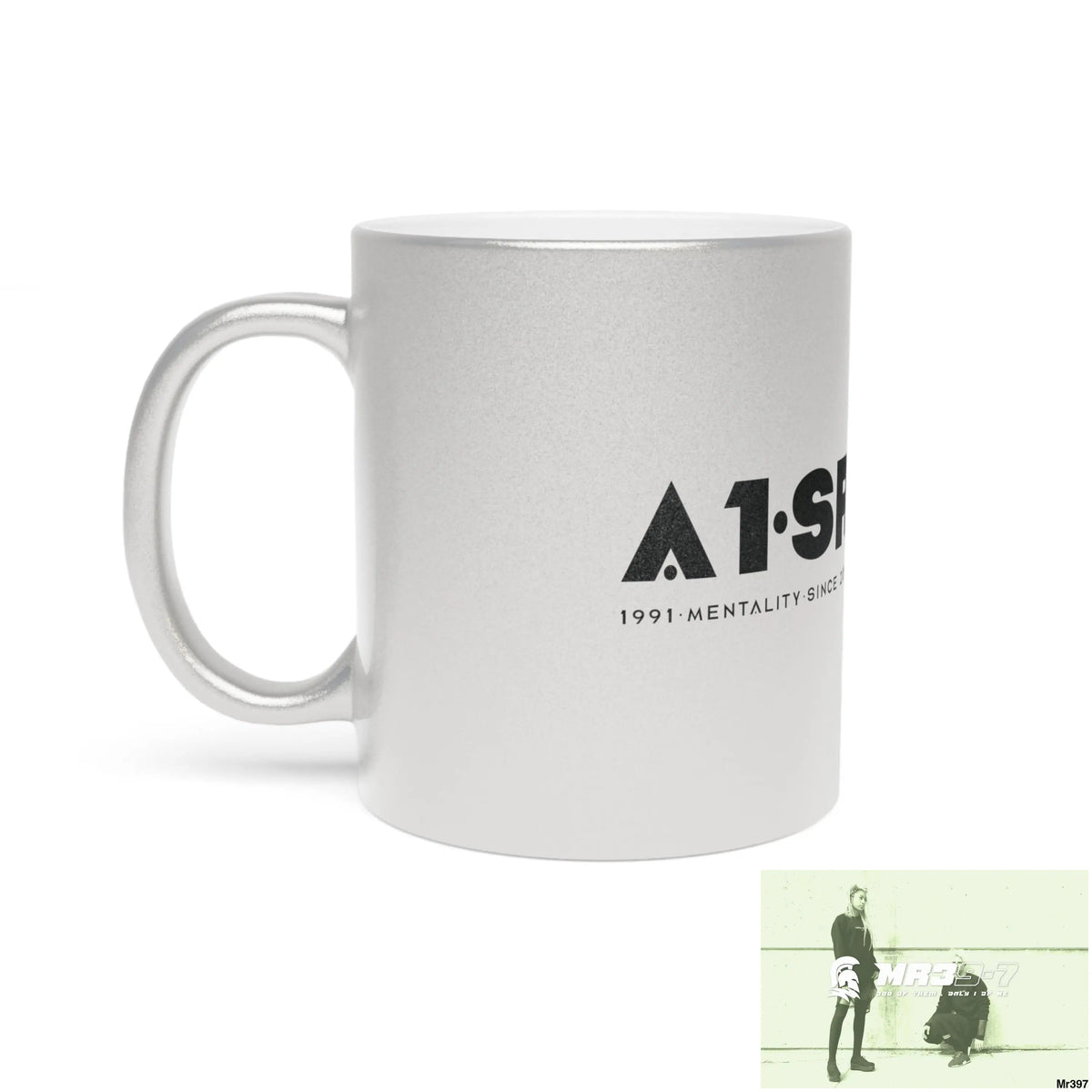 A1-Sparta Metallic Mug (Silver\Gold) Mug