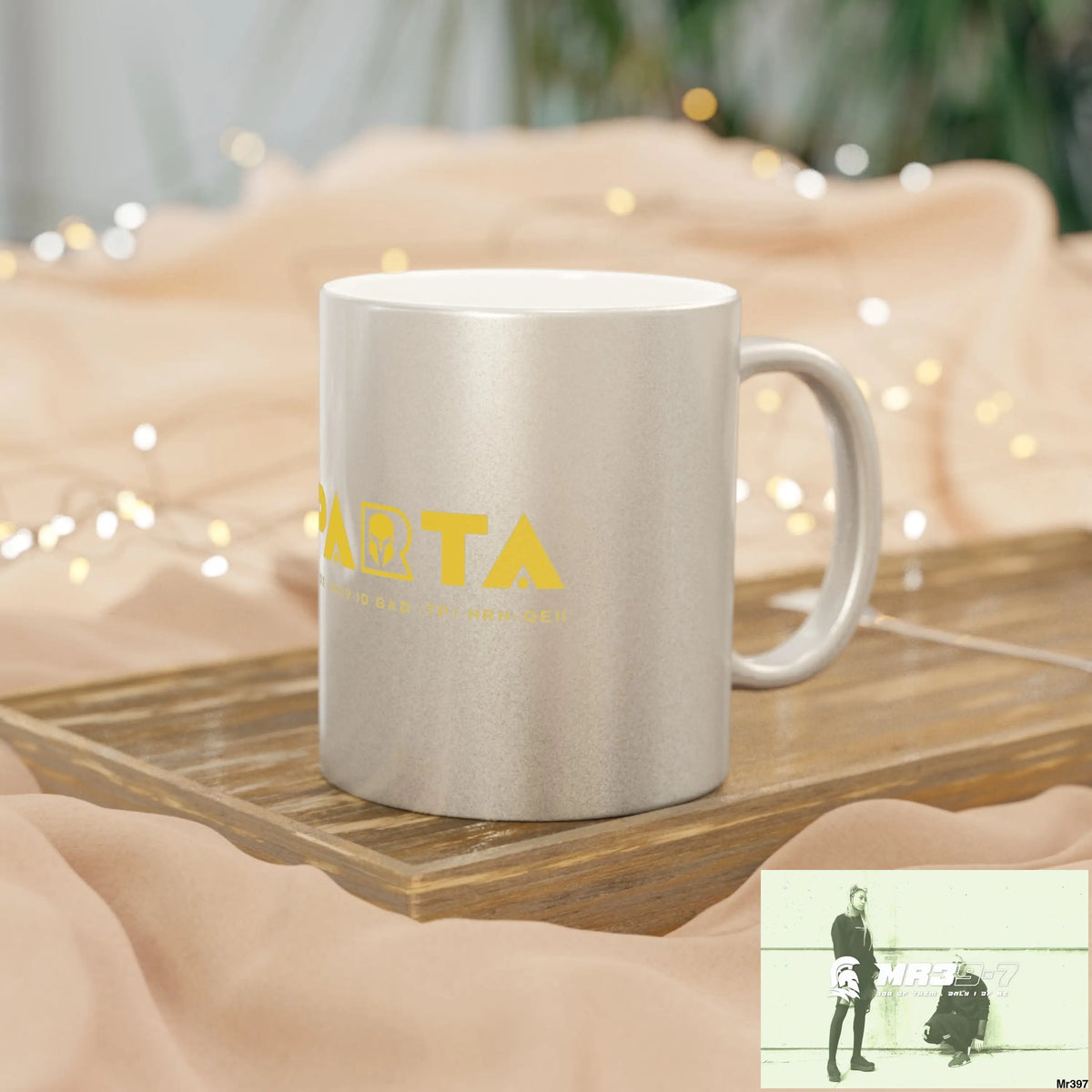 A1-Sparta Metallic Mug (Silver\Gold) Mug
