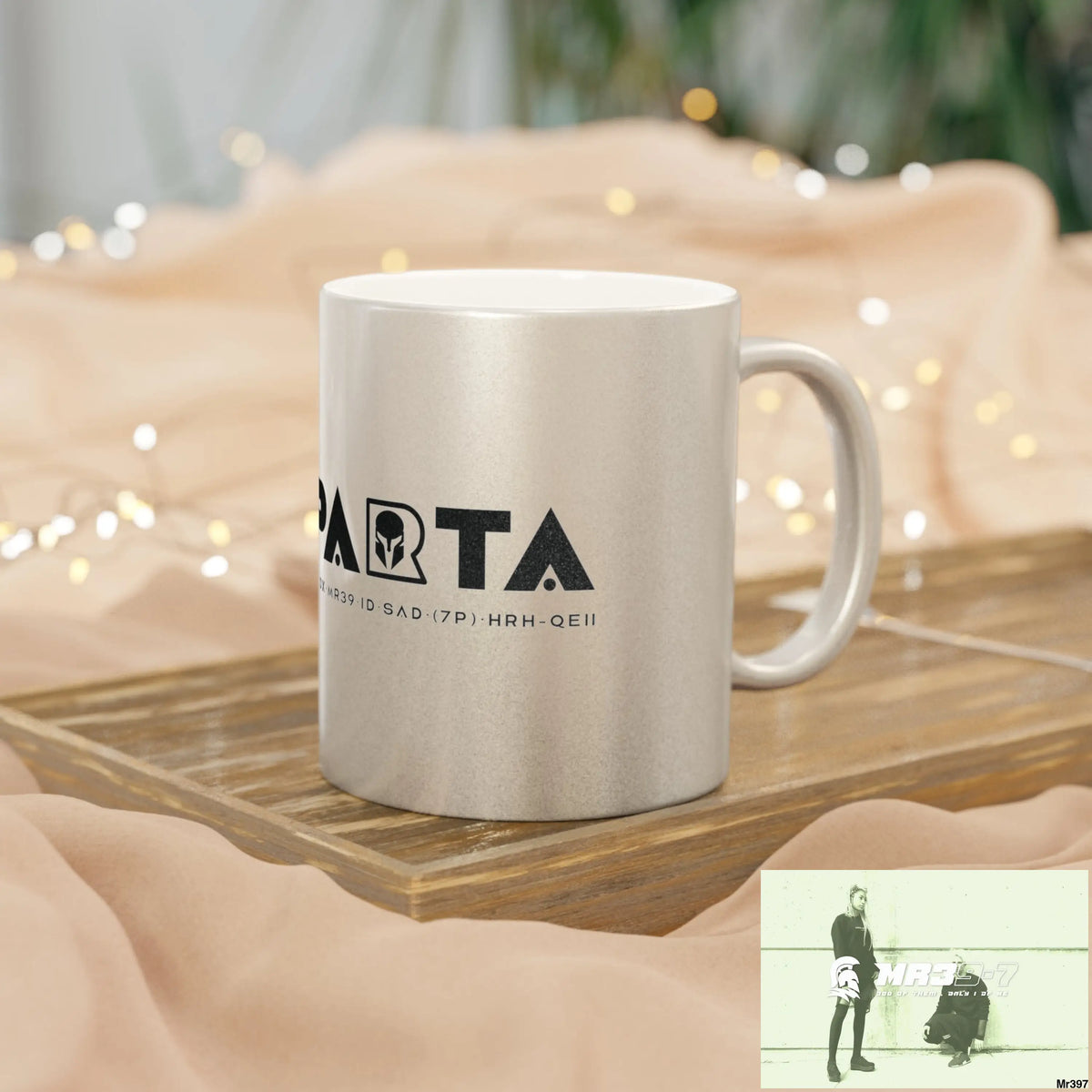A1-Sparta Metallic Mug (Silver\Gold) Mug