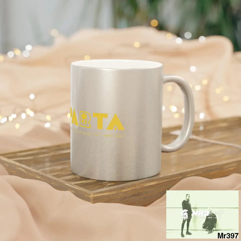 A1-Sparta Metallic Mug (Silver\Gold) Mug