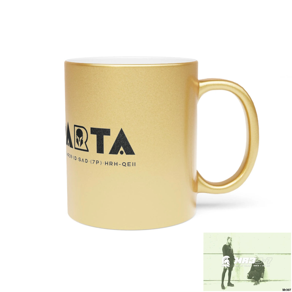A1-Sparta Metallic Mug (Silver\Gold) Mug