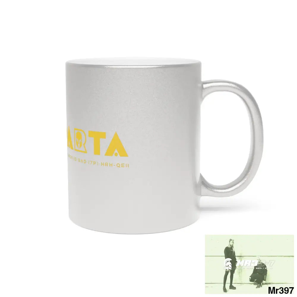 A1-Sparta Metallic Mug (Silver\Gold) Mug