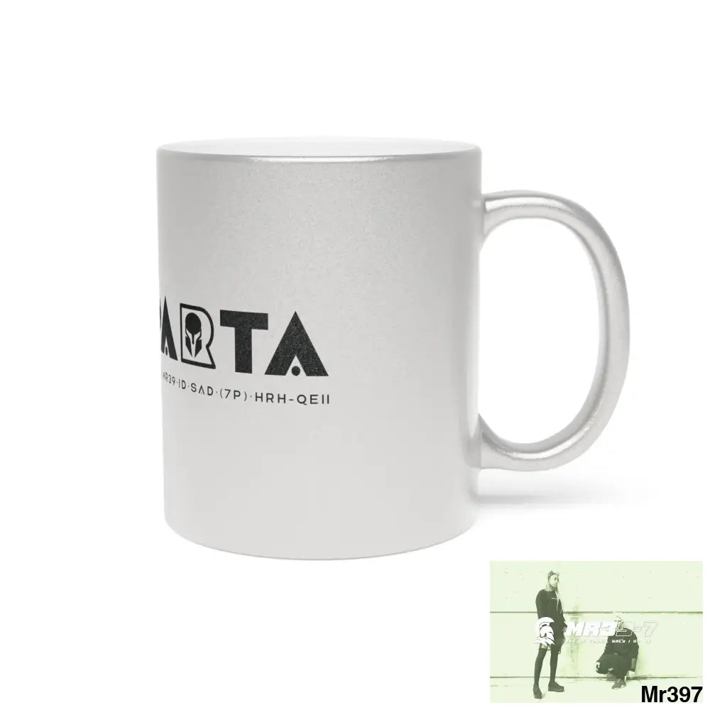 A1-Sparta Metallic Mug (Silver\Gold) Mug