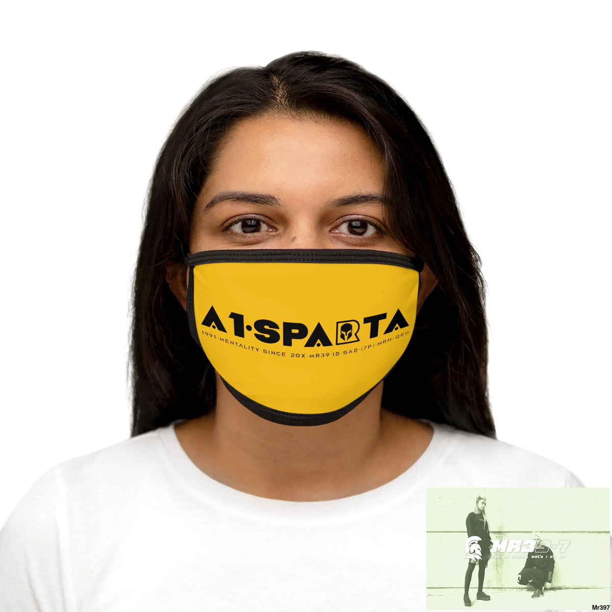 A1.SPARTA Mixed-Fabric Face Mask One size Accessories