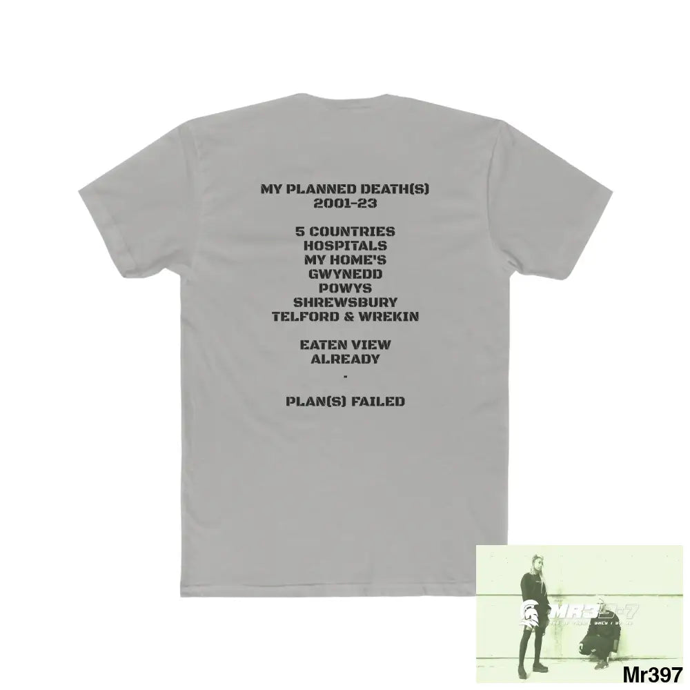 A1-Sparta My Life My Deaths Their Plans Failed. Men’s Cotton Crew Tee T-Shirt