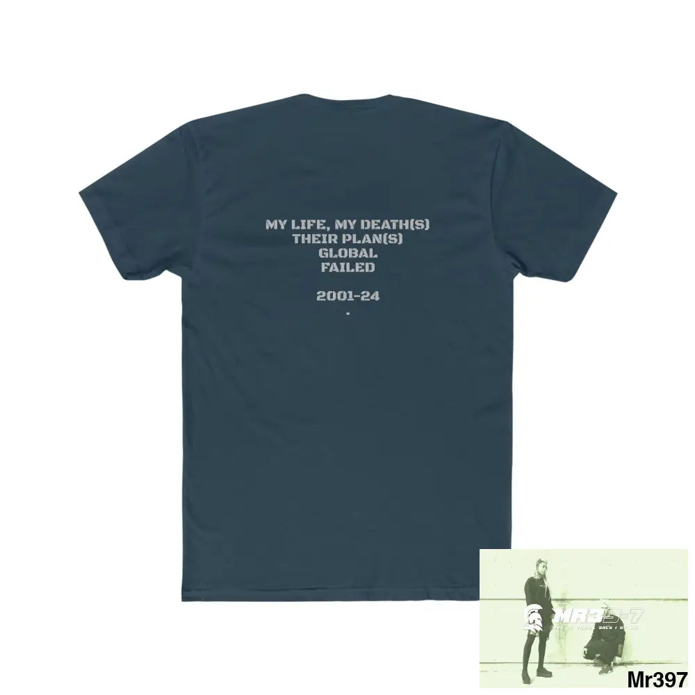 A1•Sparta My life My Deaths Their Plans Failed. Men’s Cotton Crew Tee T-Shirt