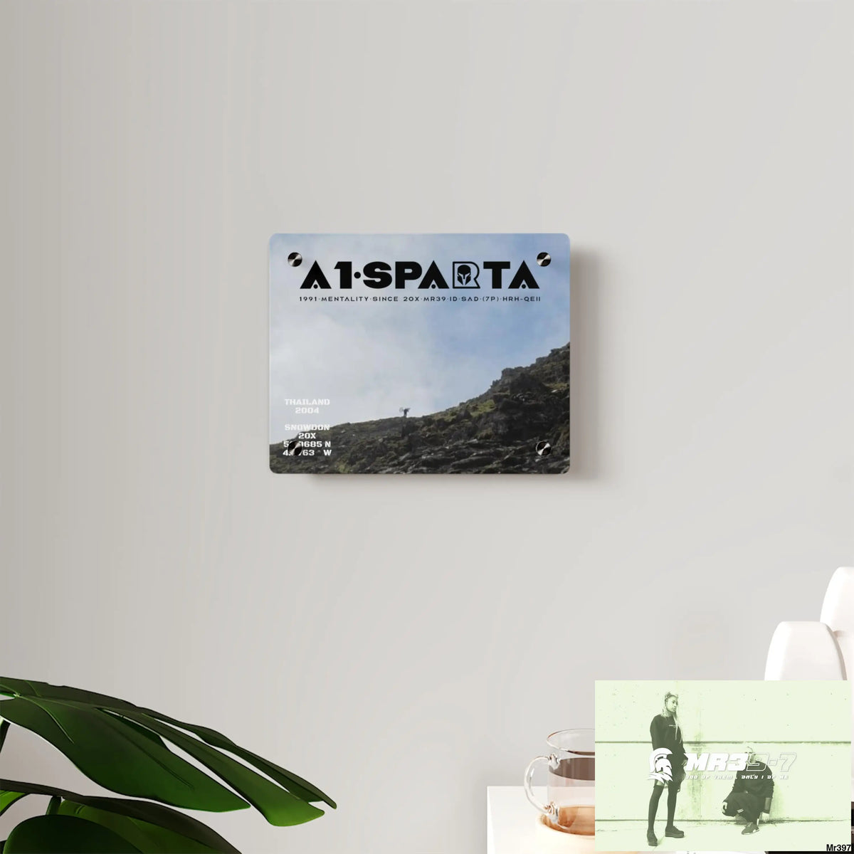 A1-Sparta My Planned Birthday Death the photo they took Snowdon 20X (SAS?!) Thailand 04 Link Up Acrylic Wall Art Panels