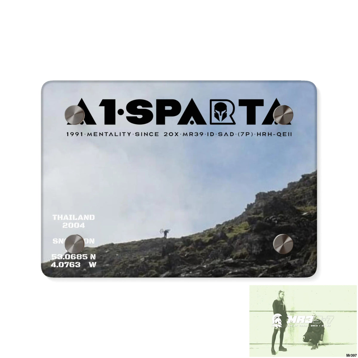 A1-Sparta My Planned Birthday Death the photo they took Snowdon 20X (SAS?!) Thailand 04 Link Up Acrylic Wall Art Panels