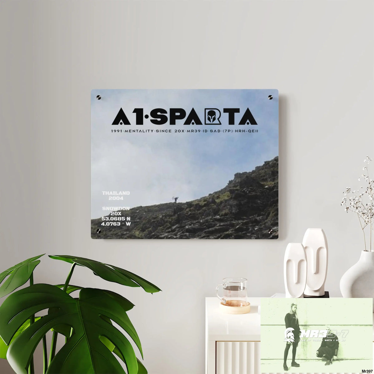 A1-Sparta My Planned Birthday Death the photo they took Snowdon 20X (SAS?!) Thailand 04 Link Up Acrylic Wall Art Panels
