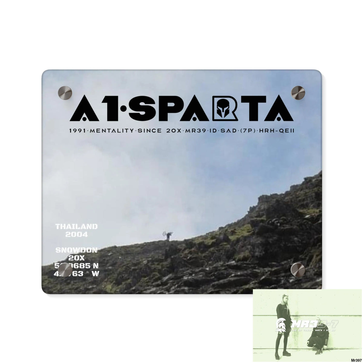 A1-Sparta My Planned Birthday Death the photo they took Snowdon 20X (SAS?!) Thailand 04 Link Up Acrylic Wall Art Panels