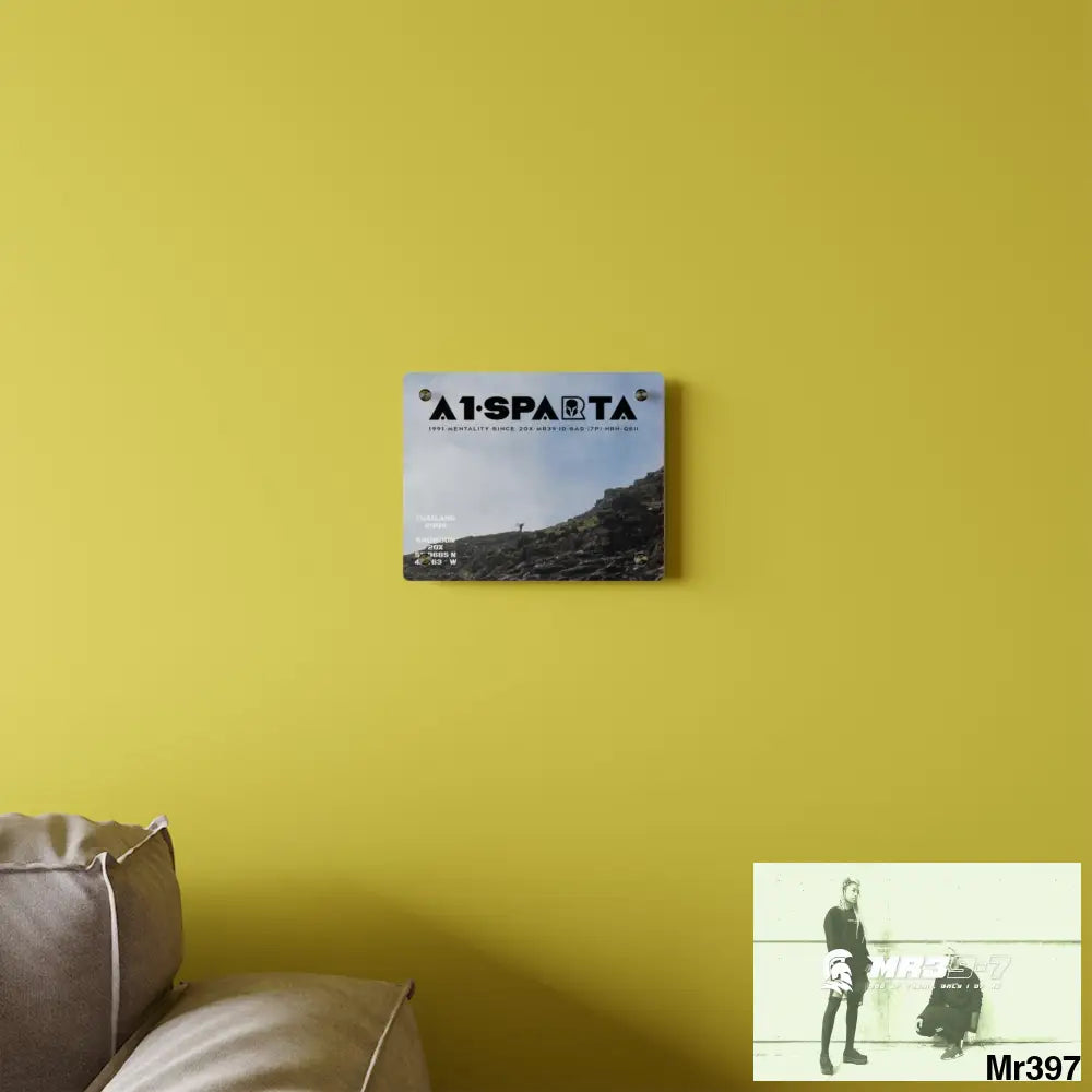 A1-Sparta My Planned Birthday Death the photo they took Snowdon 20X (SAS?!) Thailand 04 Link Up Acrylic Wall Art Panels