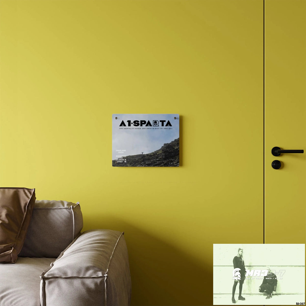 A1-Sparta My Planned Birthday Death the photo they took Snowdon 20X (SAS?!) Thailand 04 Link Up Acrylic Wall Art Panels