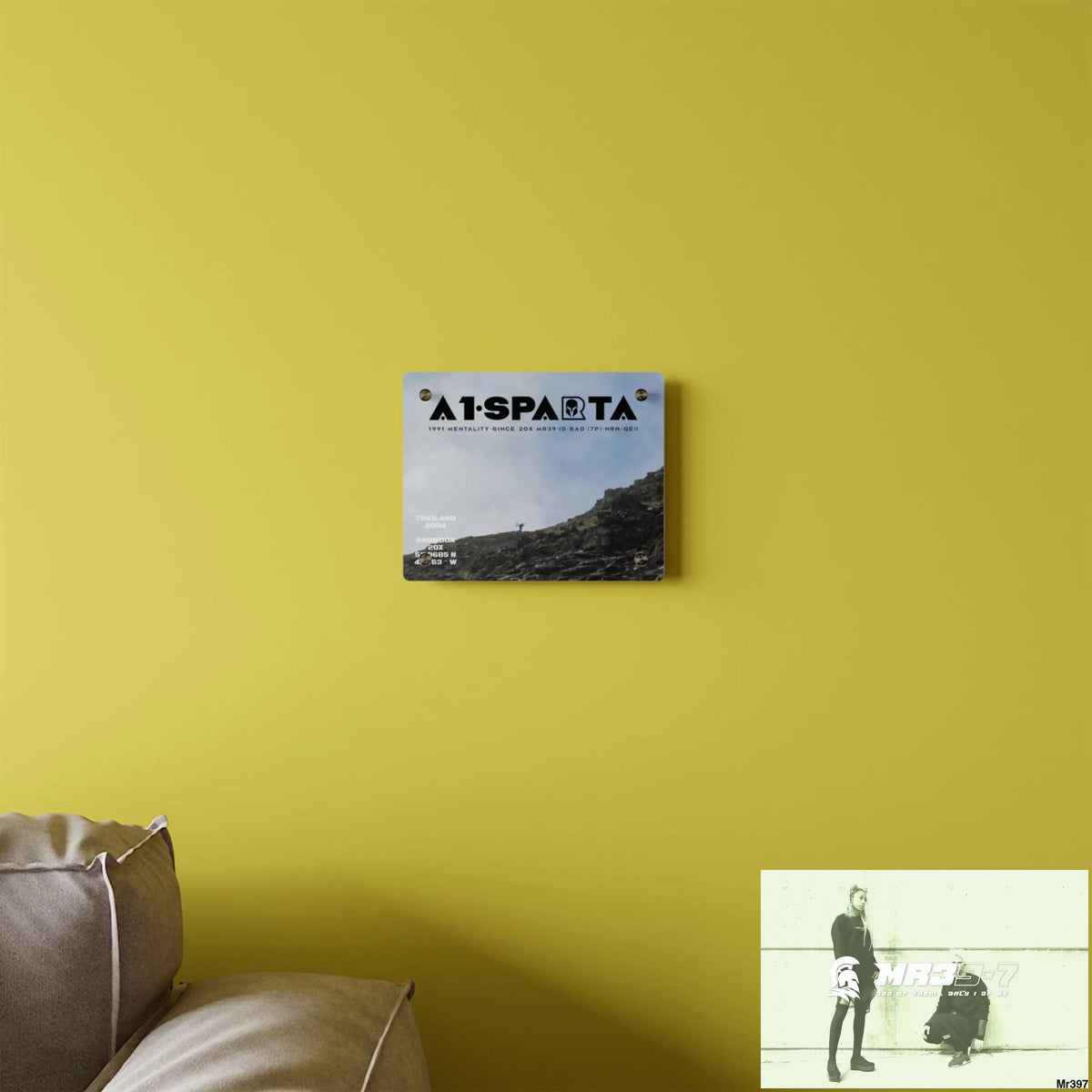 A1-Sparta My Planned Birthday Death the photo they took Snowdon 20X (SAS?!) Thailand 04 Link Up Acrylic Wall Art Panels
