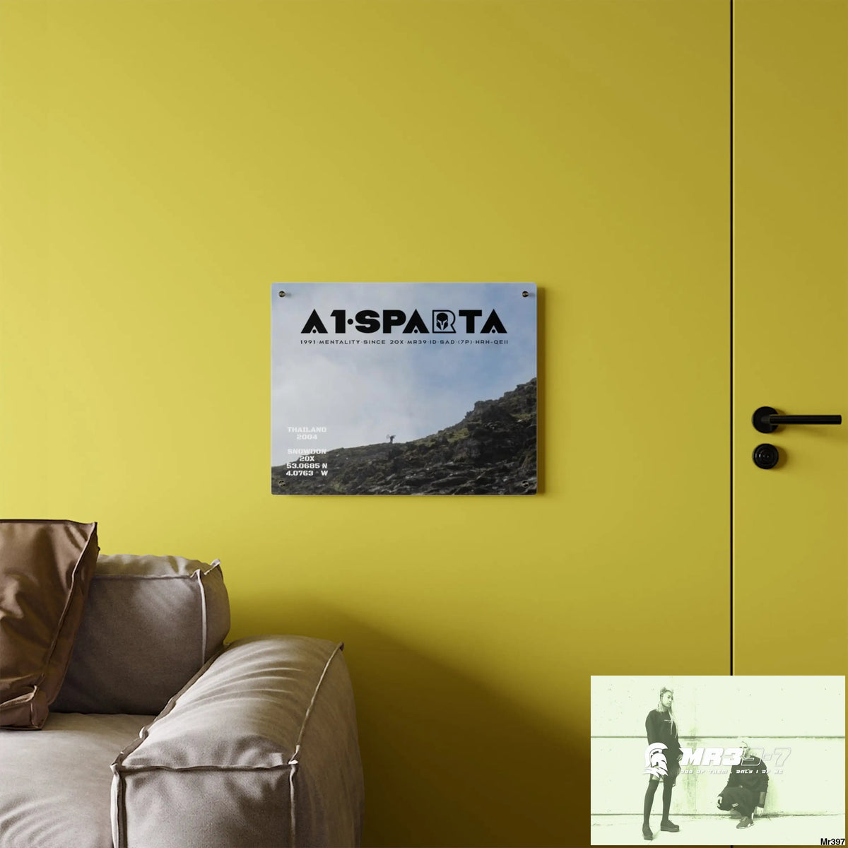 A1-Sparta My Planned Birthday Death the photo they took Snowdon 20X (SAS?!) Thailand 04 Link Up Acrylic Wall Art Panels