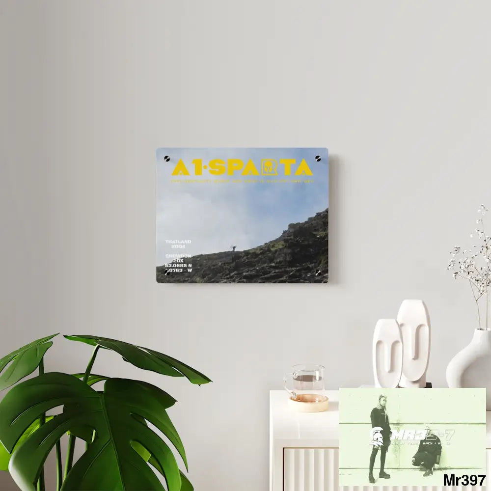 A1-Sparta My Planned Birthday Death the photo they took Snowdon 20X (SAS?!) Thailand 04 Link Up Acrylic Wall Art Panels