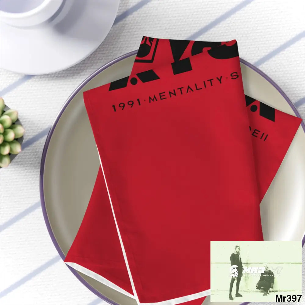 A1-Sparta Napkins 4-piece set / White / 19’’ × 19’’ Accessories