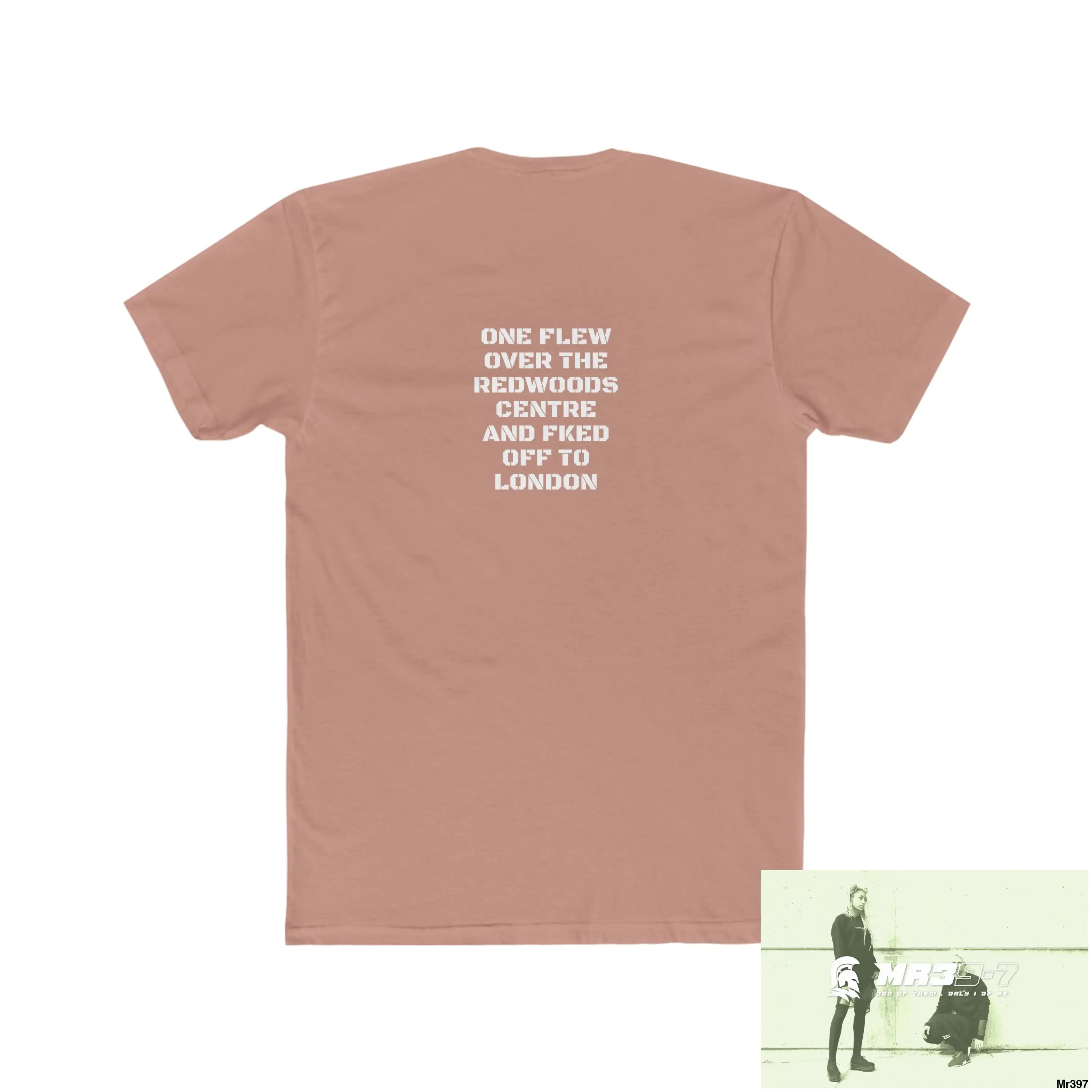 A1-Sparta One flew over the Redwoods Centre - Men’s Cotton Crew Tee T-Shirt