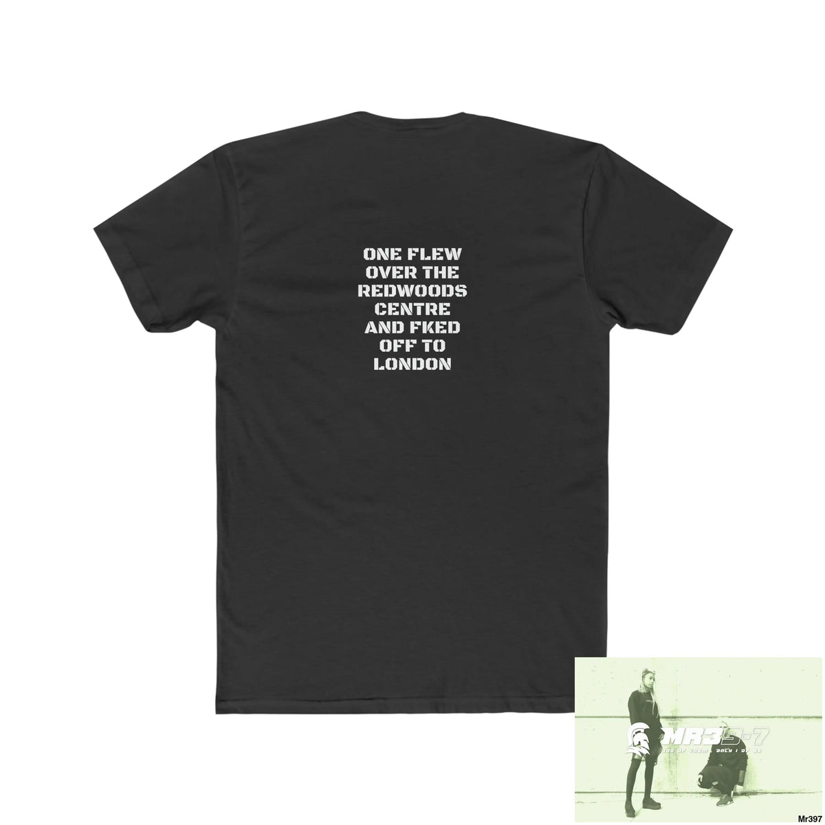 A1-Sparta One flew over the Redwoods Centre - Men’s Cotton Crew Tee T-Shirt