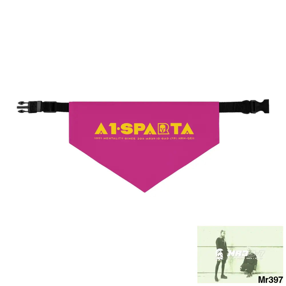 A1--Sparta Pet Bandana Collar L Pets