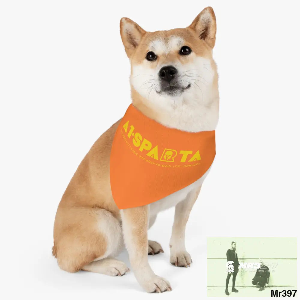 A1--Sparta Pet Bandana Collar Pets