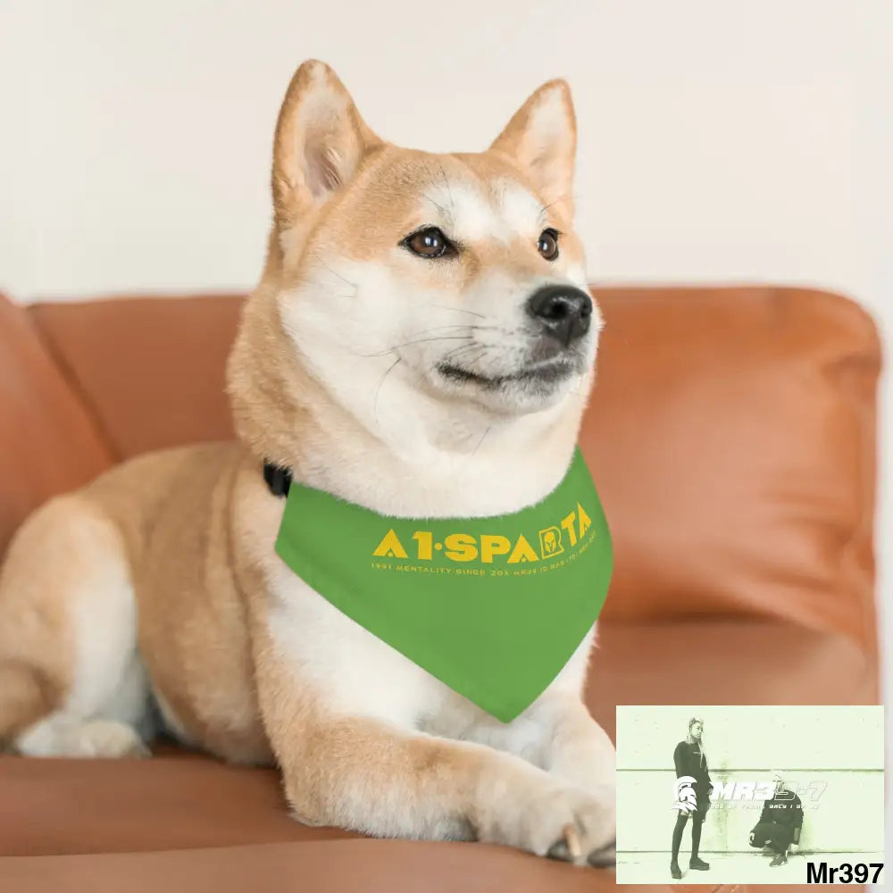 A1--Sparta Pet Bandana Collar Pets