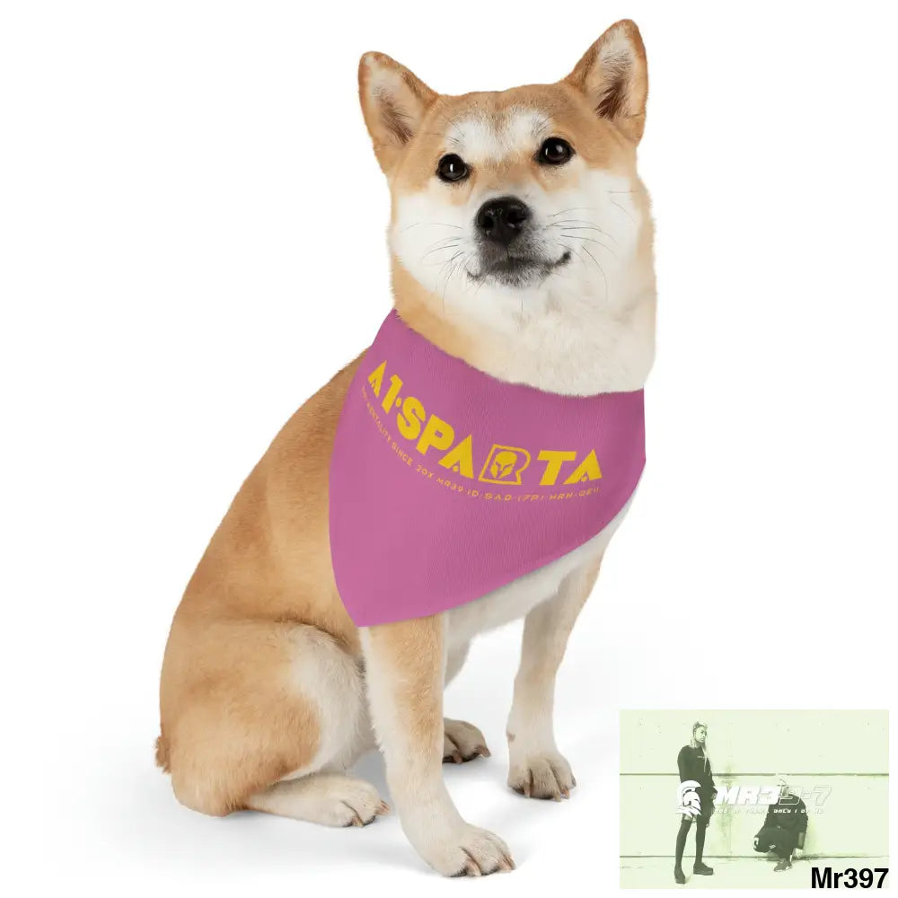 A1--Sparta Pet Bandana Collar Pets