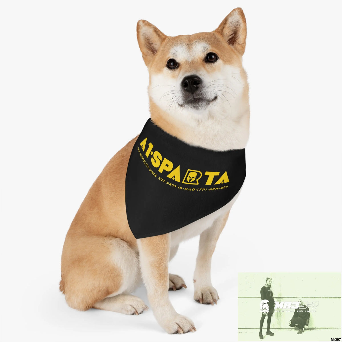 A1--Sparta Pet Bandana Collar Pets