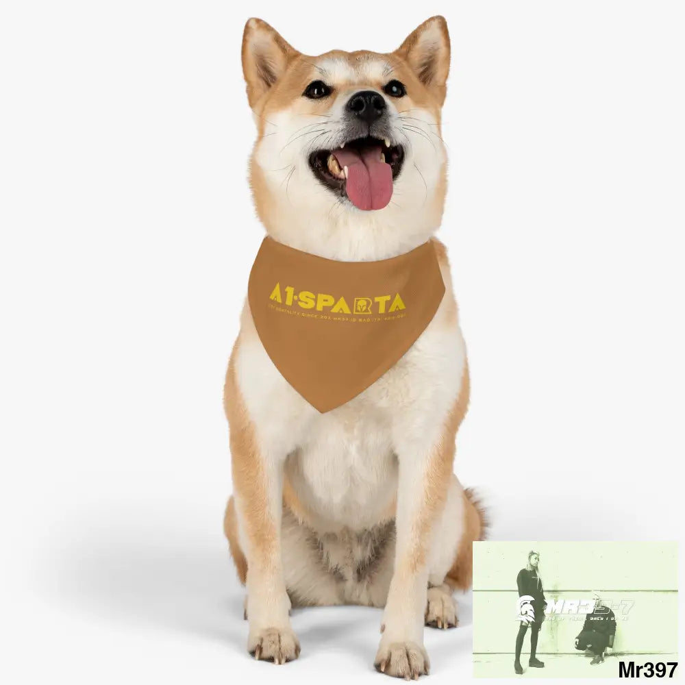 A1--Sparta Pet Bandana Collar Pets