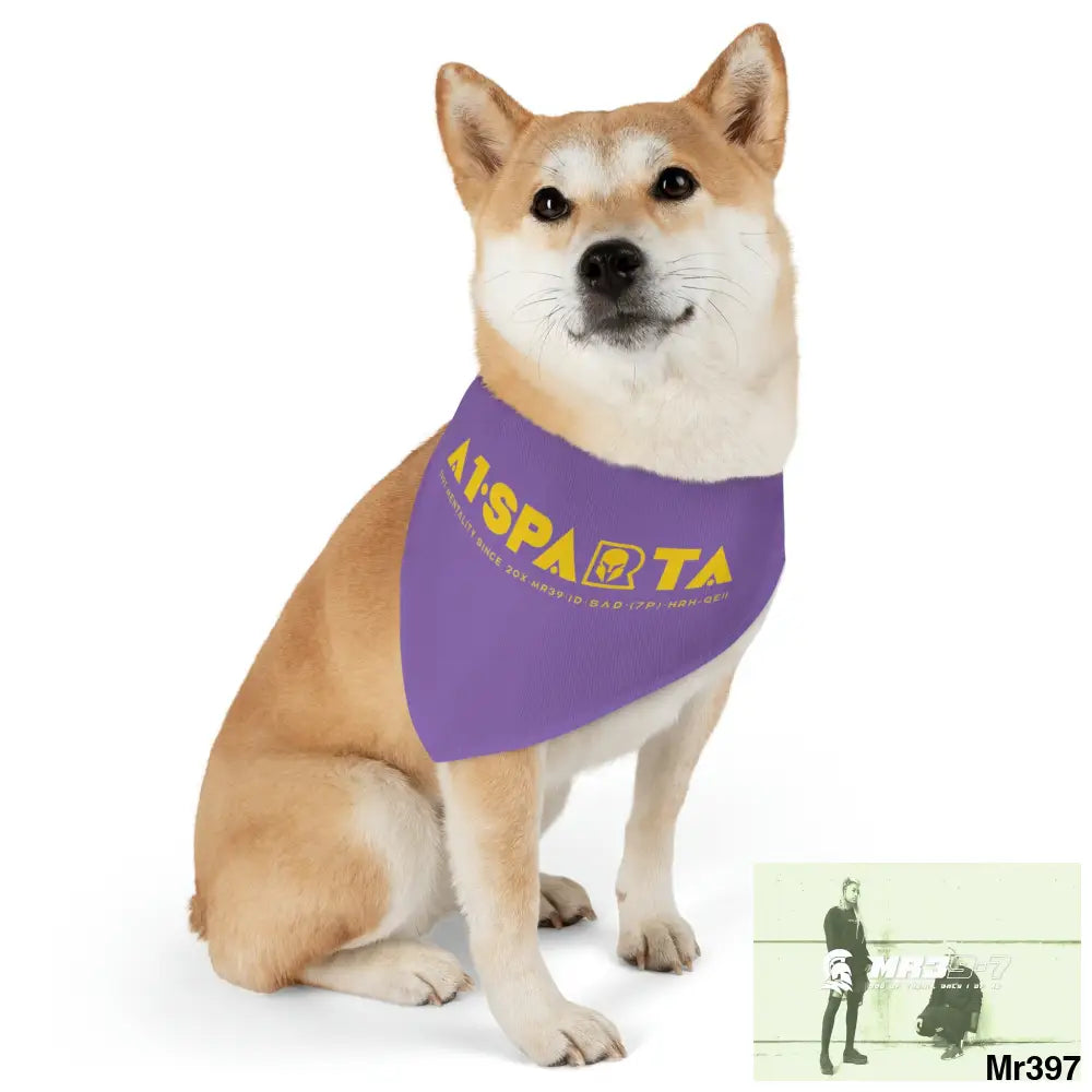 A1--Sparta Pet Bandana Collar Pets