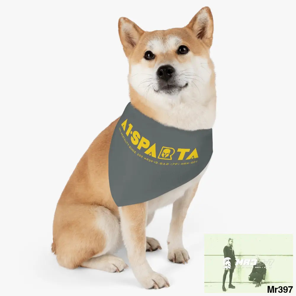 A1--Sparta Pet Bandana Collar Pets