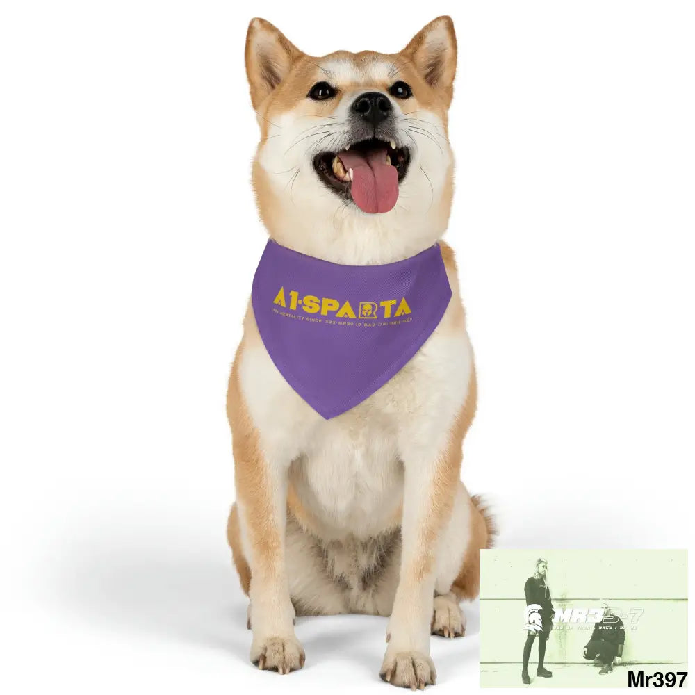 A1--Sparta Pet Bandana Collar Pets