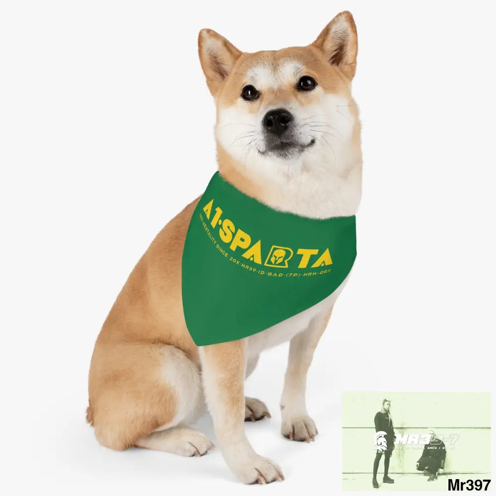 A1--Sparta Pet Bandana Collar Pets