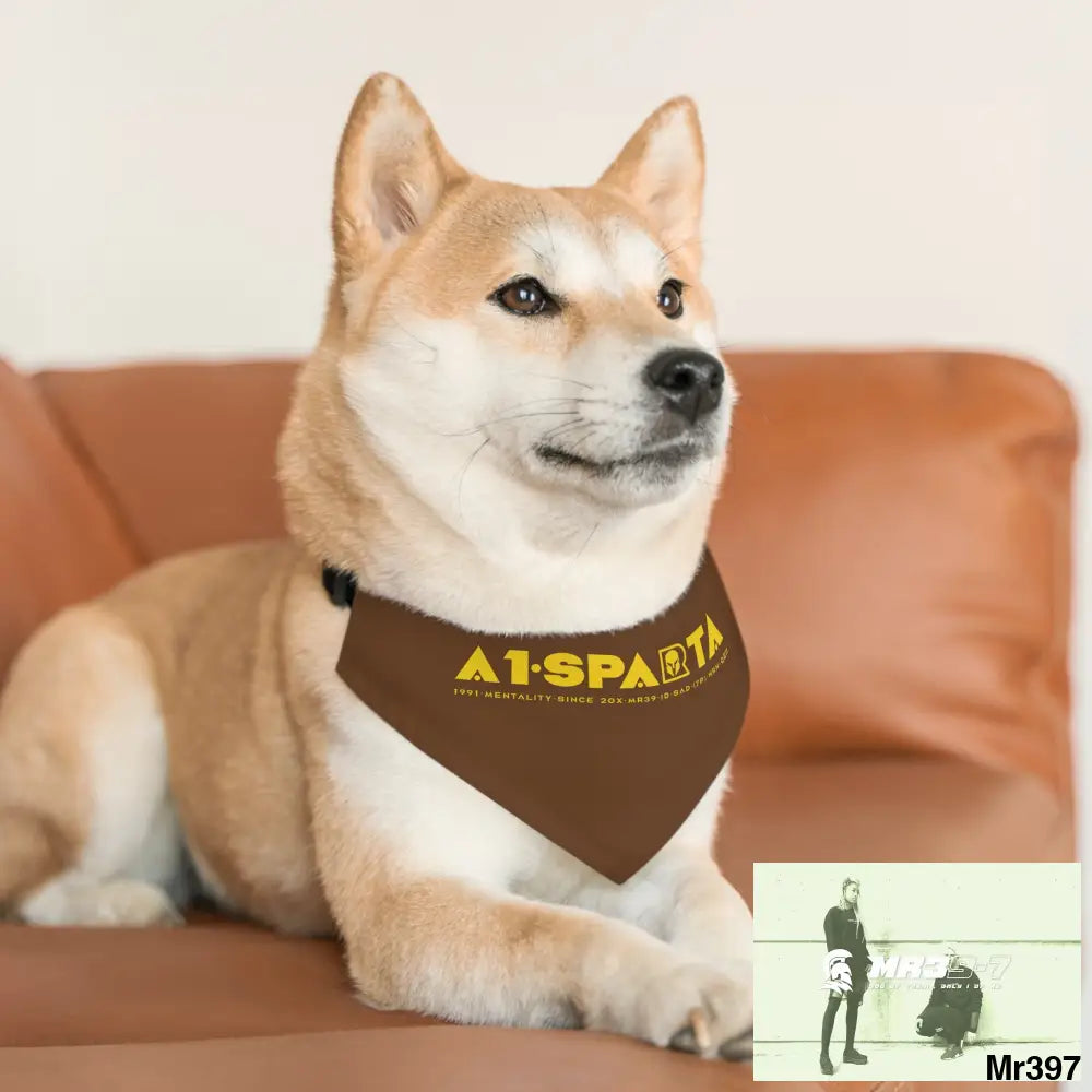 A1--Sparta Pet Bandana Collar Pets