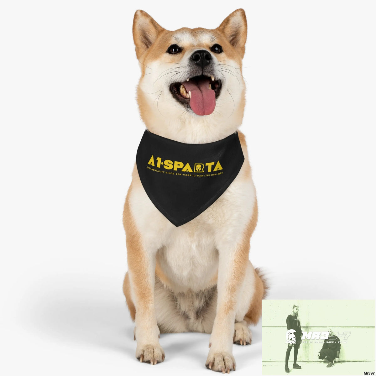 A1--Sparta Pet Bandana Collar Pets