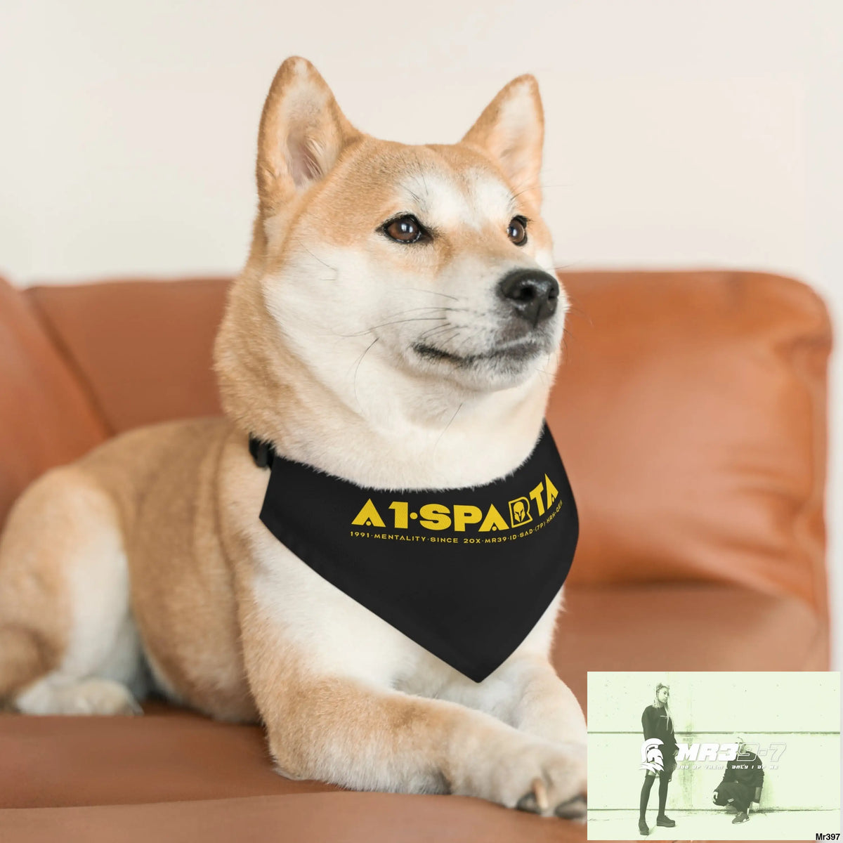 A1--Sparta Pet Bandana Collar Pets