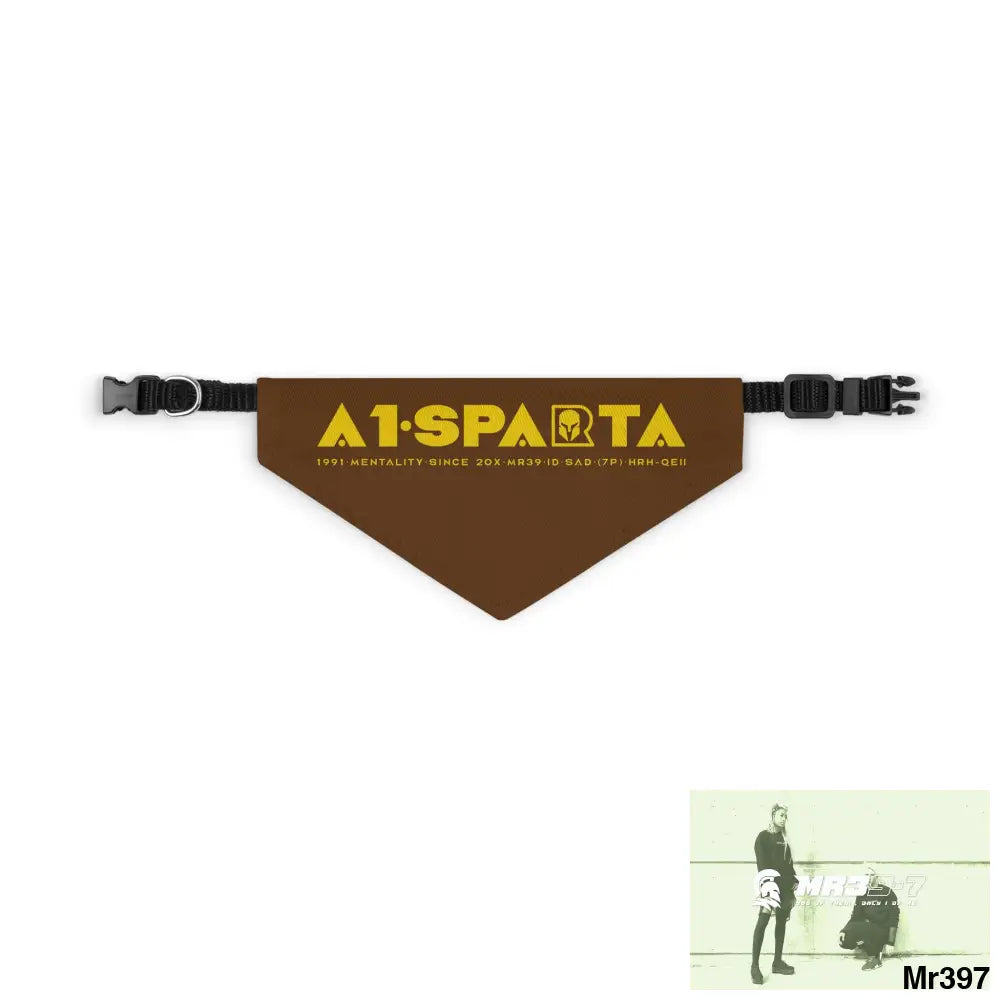 A1--Sparta Pet Bandana Collar S Pets