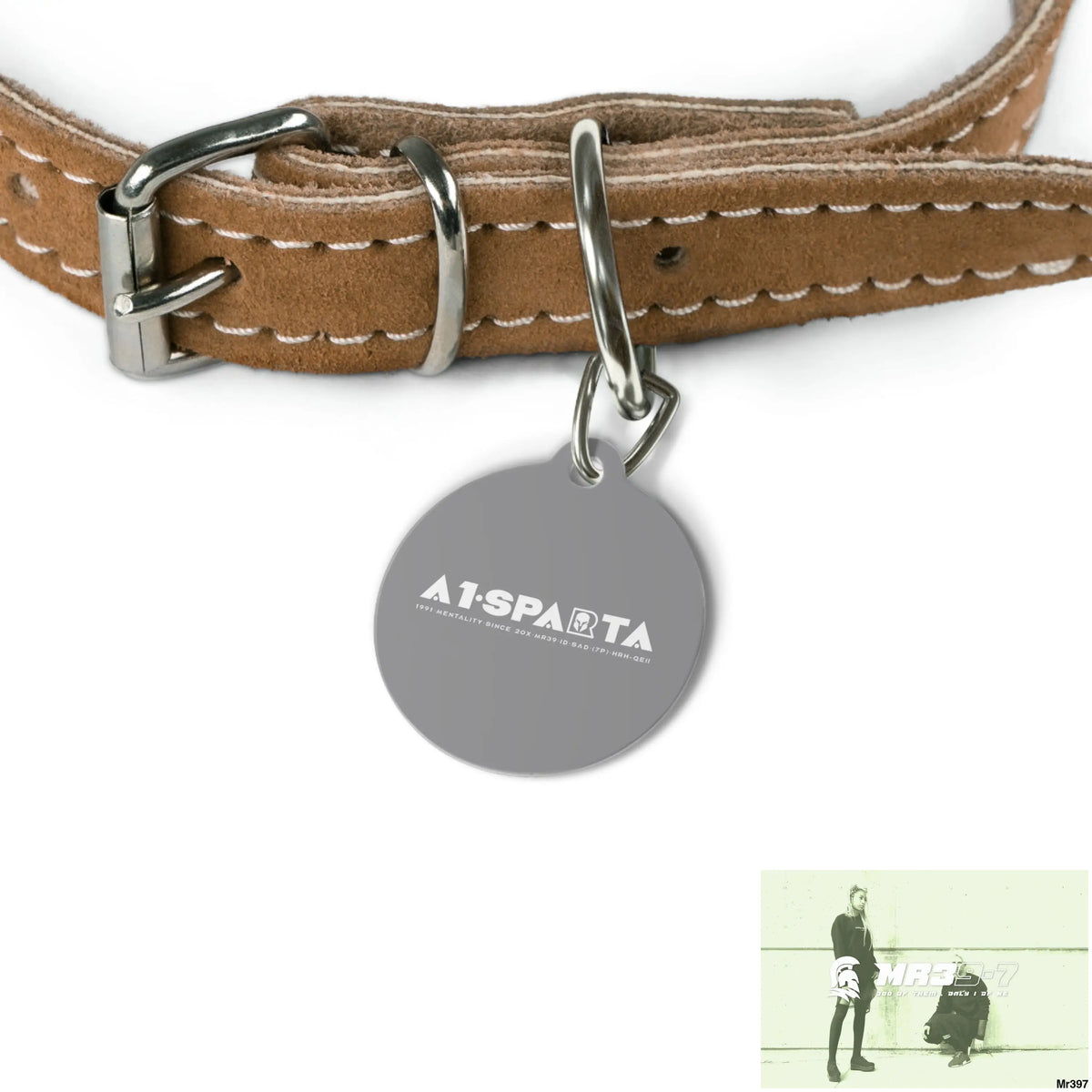 A1-Sparta Pet Tag 1’’ Pets