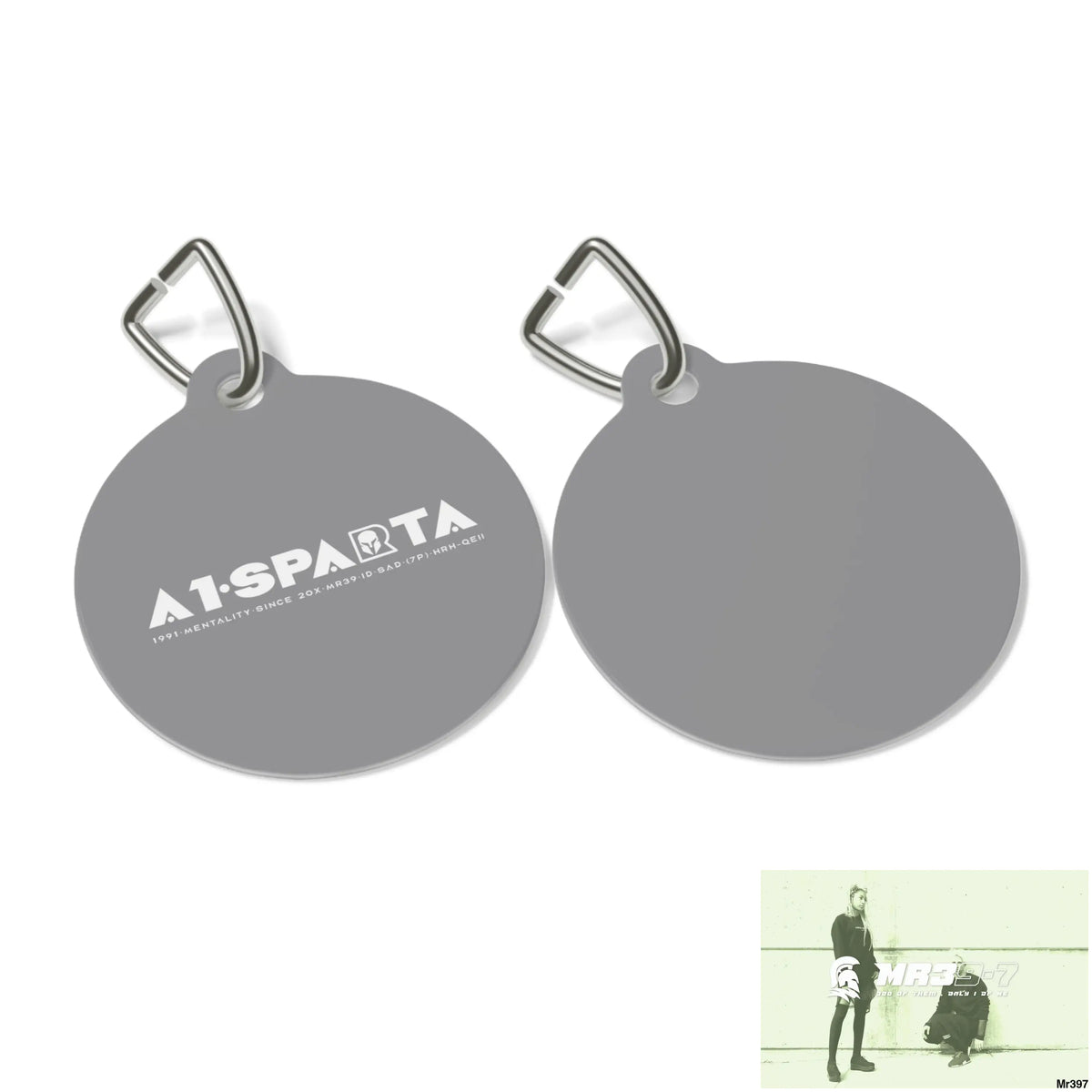 A1-Sparta Pet Tag 1’’ Pets