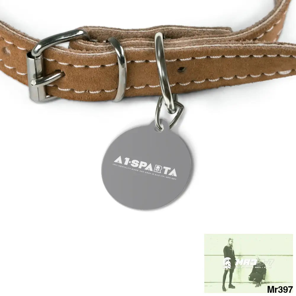 A1-Sparta Pet Tag 1’’ Pets