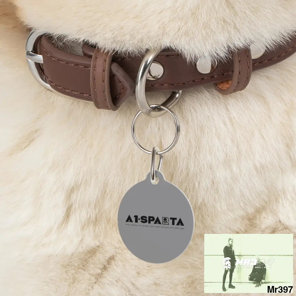 A1-Sparta Pet Tag 1’’ Pets