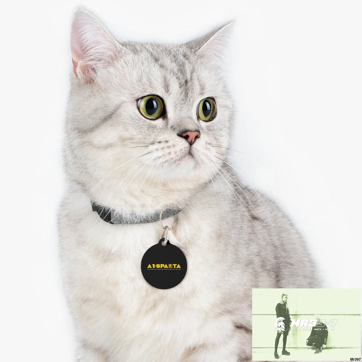 A1-Sparta Pet Tag 1’’ Pets