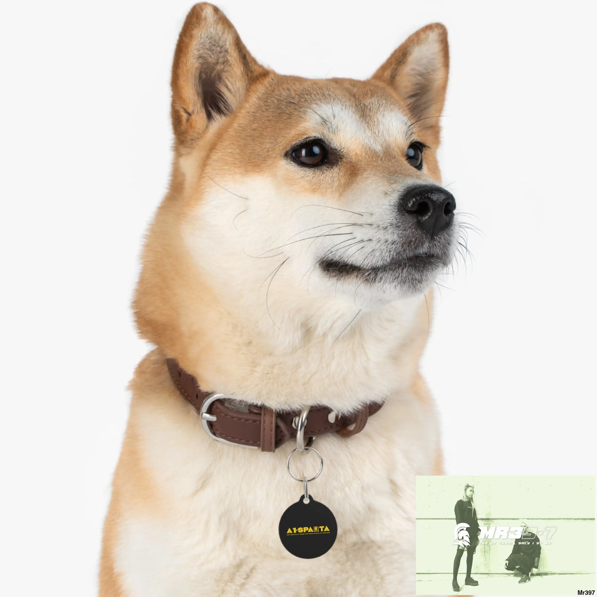 A1-Sparta Pet Tag 1’’ Pets