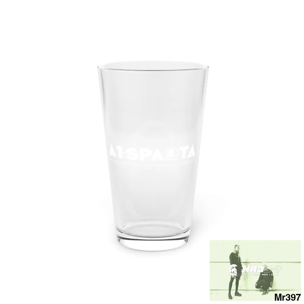 A1-Sparta Pint Glass 16oz 16oz Mug