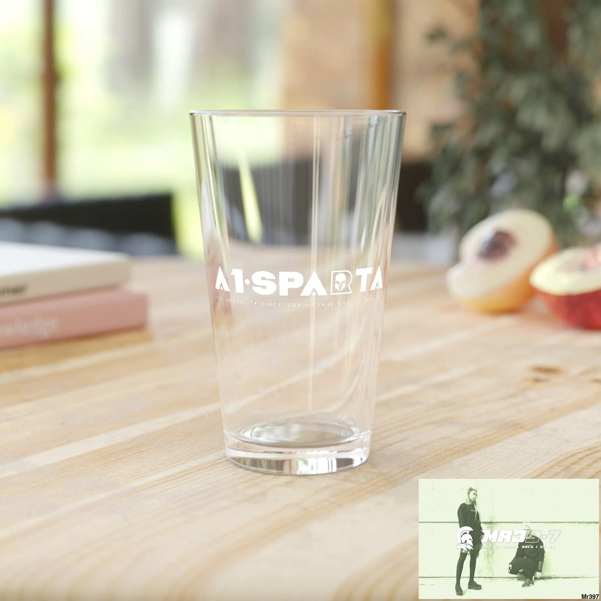 A1-Sparta Pint Glass 16oz 16oz Mug