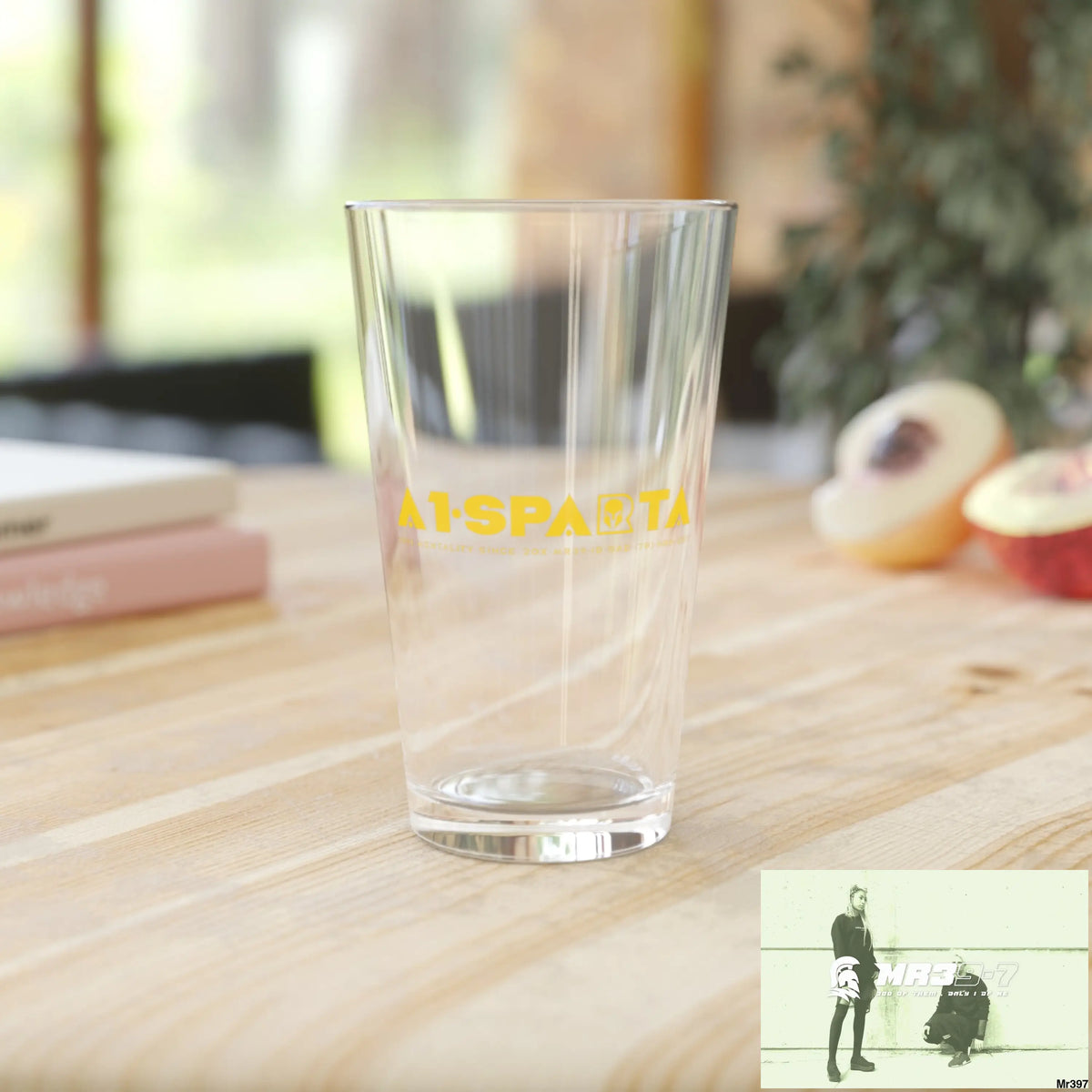 A1.Sparta Pint Glass 16oz 16oz Mug