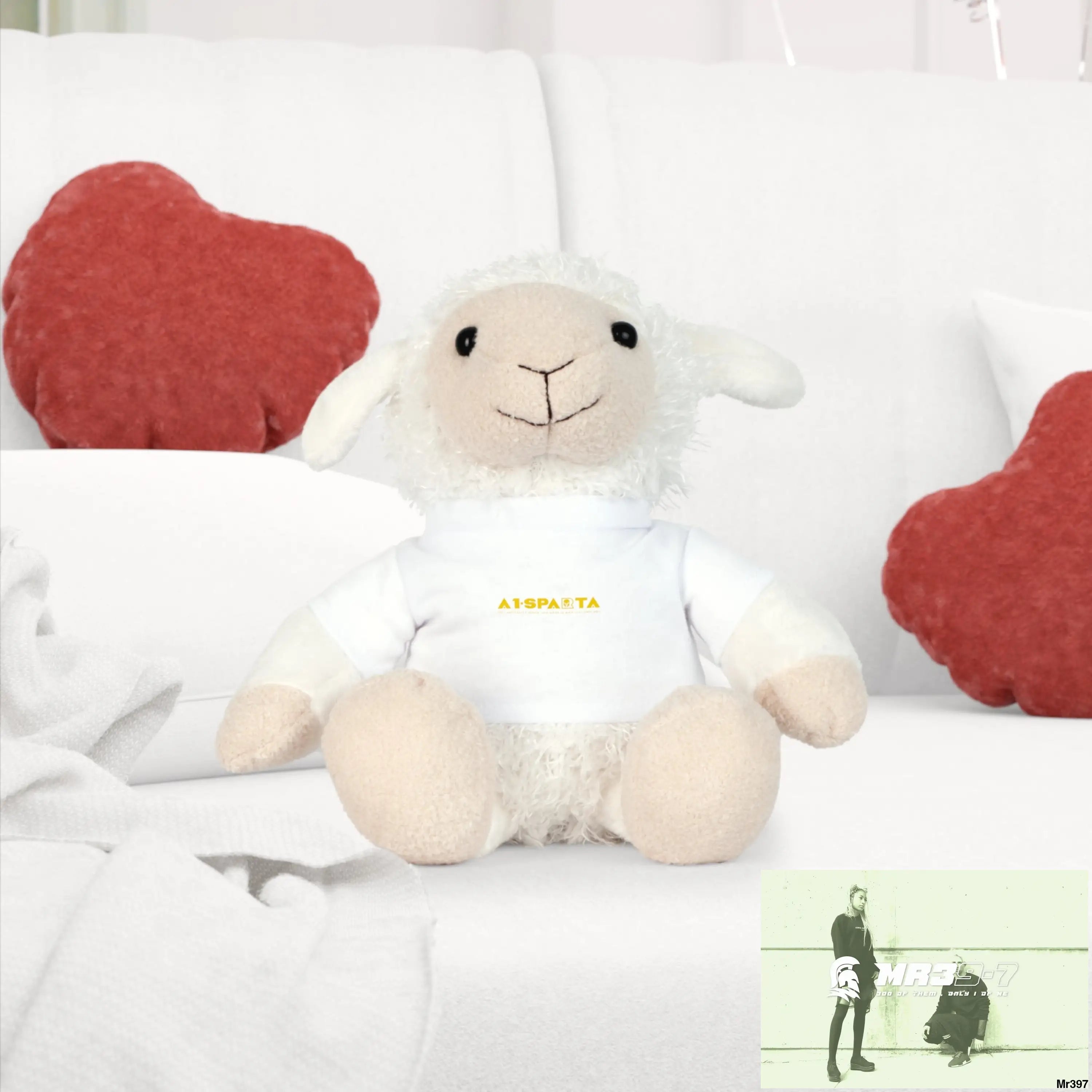 A1-Sparta Plush Toy with T-Shirt Accessories