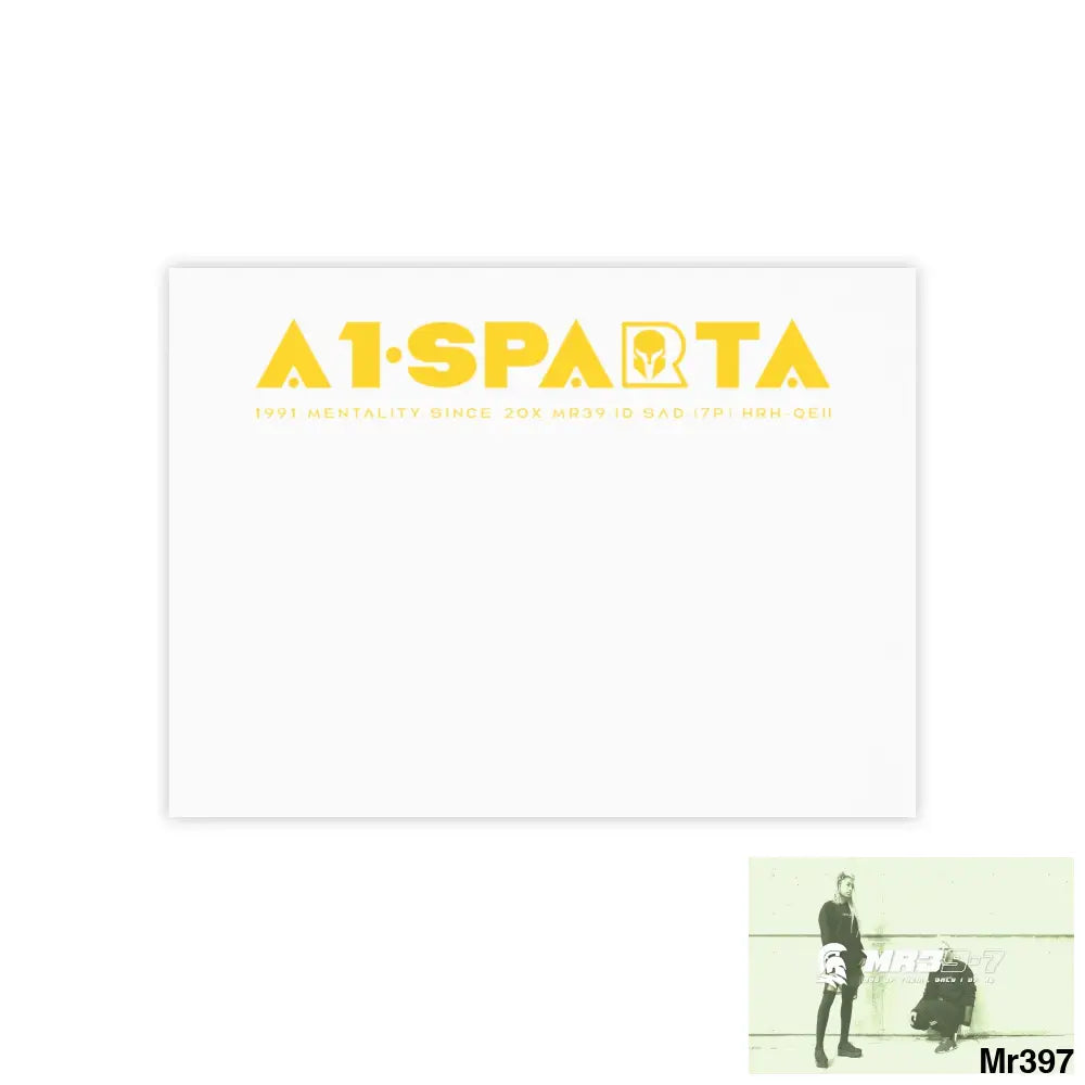 A1•Sparta Post-it® Note Pads 4’’ x 3’’ / White Paper products